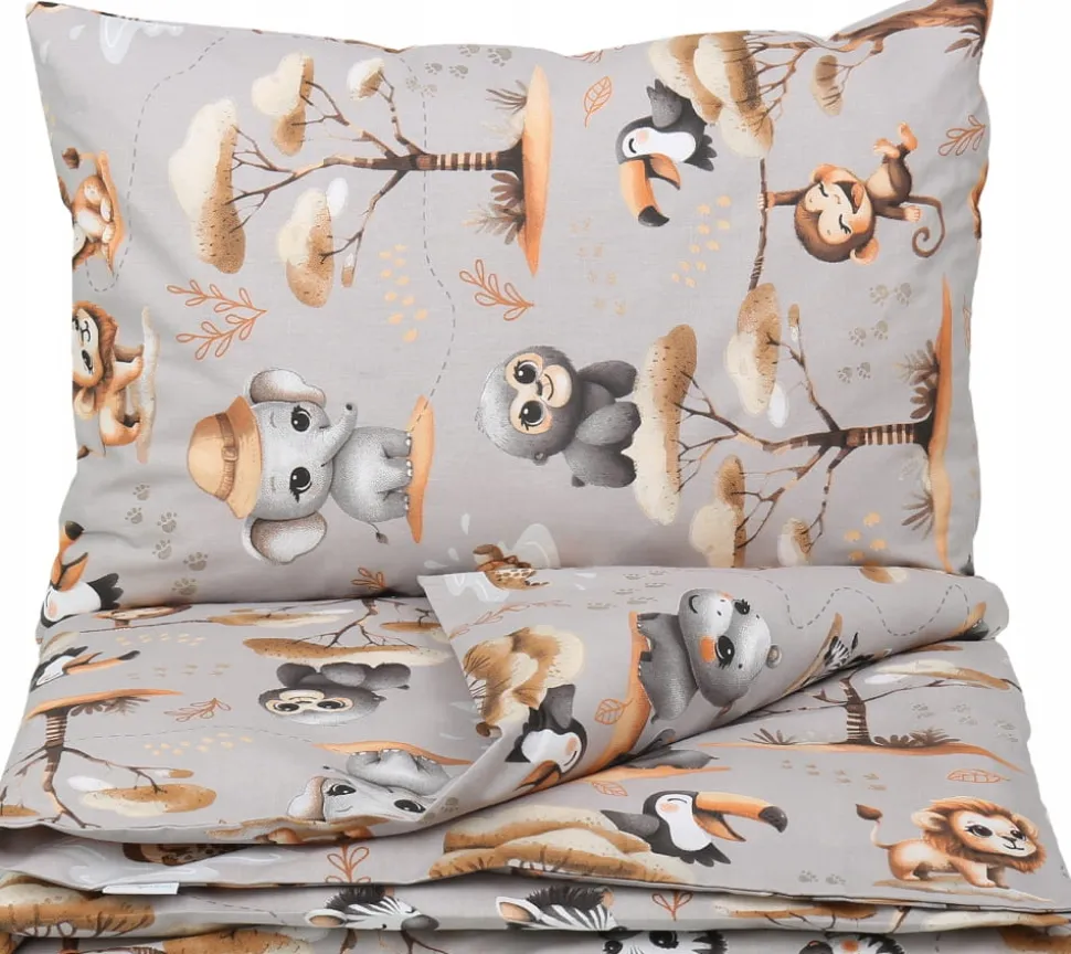 Poszewka na poduszkę 40x60 cm bawełna 100% jasiek zamek Babymam