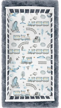Prześcieradło bawełna materiałowe 160x80 Babymam