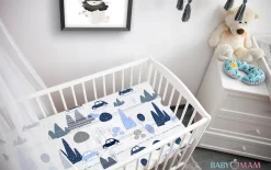 Prześcieradło bawełna materiałowe 140x70 Babymam