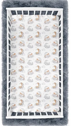 Prześcieradło bawełna materiałowe 160x80 Babymam