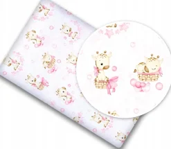 Prześcieradło bawełna materiałowe 160x80 Babymam