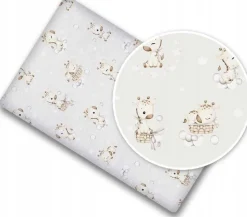 Prześcieradło bawełna materiałowe 160x80 Babymam