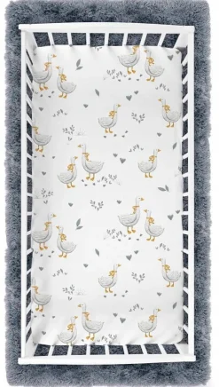 Prześcieradło bawełna materiałowe 160x80 Babymam