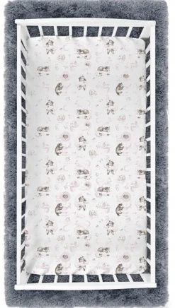 Prześcieradło bawełna materiałowe 160x80 Babymam