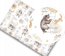 Prześcieradło bawełna materiałowe 160x80 Babymam