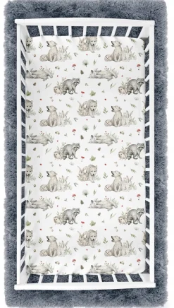 Prześcieradło bawełna materiałowe 140x70 Babymam
