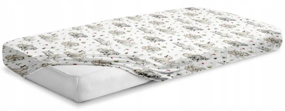Prześcieradło bawełna materiałowe 140x70 Babymam