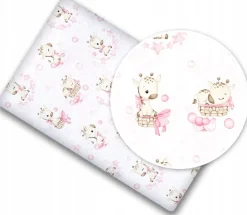 Prześcieradło bawełna materiałowe 140x70 Babymam