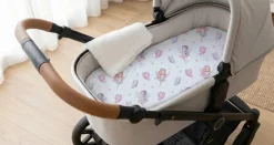 Prześcieradło do gondoli wózka kołyski bawełna Babymam