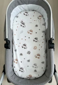 Prześcieradło do gondoli wózka kołyski bawełna Babymam