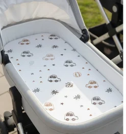 Prześcieradło do gondoli wózka kołyski bawełna Babymam