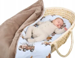 Prześcieradło do gondoli wózka kołyski bawełna Babymam