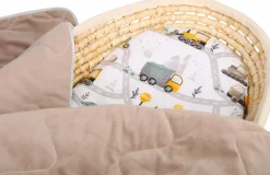 Prześcieradło do gondoli wózka kołyski bawełna Babymam