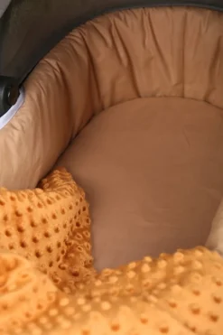Prześcieradło do gondoli wózka kołyski bawełna Babymam