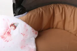 Prześcieradło do gondoli wózka kołyski bawełna Babymam