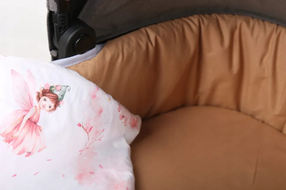 Prześcieradło do gondoli wózka kołyski bawełna Babymam
