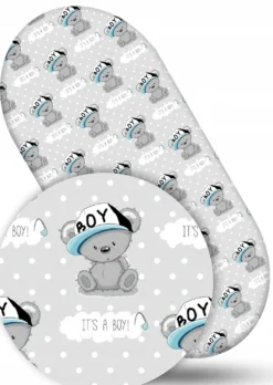 Prześcieradło do gondoli wózka kołyski bawełna Babymam