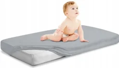 PRZEŚCIERADŁO FROTTE DO ŁÓŻECZKA 120x60 PREMIUM