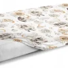Prześcieradło materiałowe do kołyski 90x40 cm z gumką Babymam
