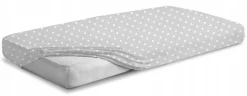 Prześcieradło materiałowe do kołyski 90x40 cm z gumką Babymam