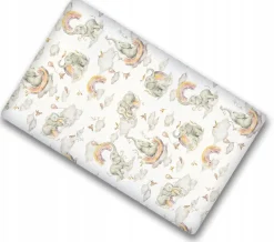 Prześcieradło materiałowe do kołyski 90x40 cm z gumką Babymam