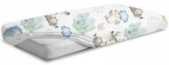 Prześcieradło materiałowe do kołyski 90x40 cm z gumką Babymam