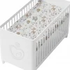 Prześcieradło materiałowe do kołyski 90x40 cm z gumką Babymam