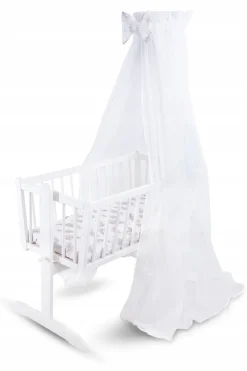 Prześcieradło materiałowe do kołyski 90x40 cm z gumką Babymam