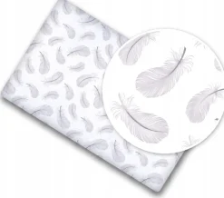 Prześcieradło materiałowe do kołyski 90x40 cm z gumką Babymam