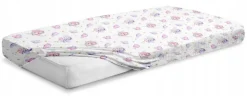 Prześcieradło materiałowe do kołyski 90x40 cm z gumką Babymam