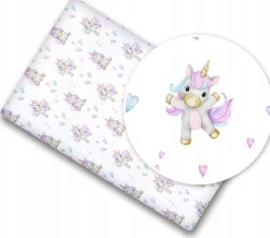 Prześcieradło materiałowe do kołyski 90x40 cm z gumką Babymam