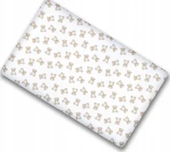Prześcieradło materiałowe do kołyski 90x40 cm z gumką Babymam