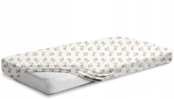 Prześcieradło materiałowe do kołyski 90x40 cm z gumką Babymam