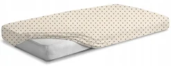 Prześcieradło materiałowe do kołyski 90x40 cm z gumką Babymam