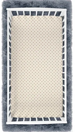 Prześcieradło materiałowe do kołyski 90x40 cm z gumką Babymam