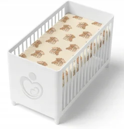 Prześcieradło 120x60 do łóżeczka bawełna materiałowe Babymam
