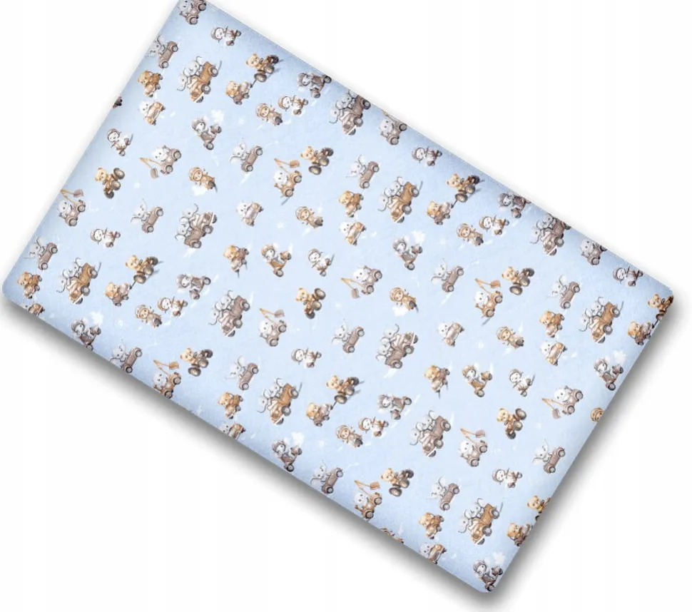 Prześcieradło 120x60 do łóżeczka bawełna materiałowe Babymam