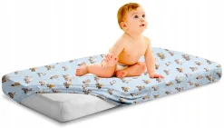 Prześcieradło 120x60 do łóżeczka bawełna materiałowe Babymam