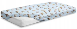 Prześcieradło 120x60 do łóżeczka bawełna materiałowe Babymam