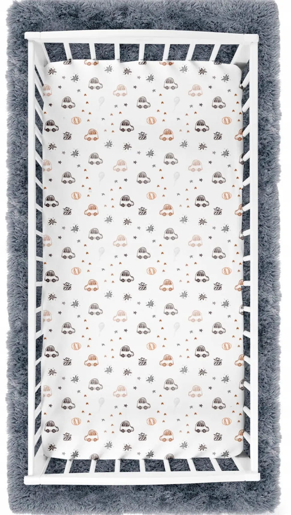 Prześcieradło 120x60 do łóżeczka bawełna materiałowe Babymam