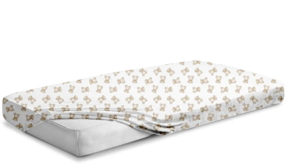 Prześcieradło 120x60 do łóżeczka bawełna materiałowe Babymam