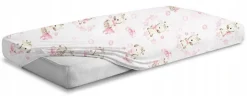Prześcieradło 120x60 do łóżeczka bawełna materiałowe Babymam