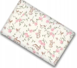 Prześcieradło 120x60 do łóżeczka bawełna materiałowe Babymam