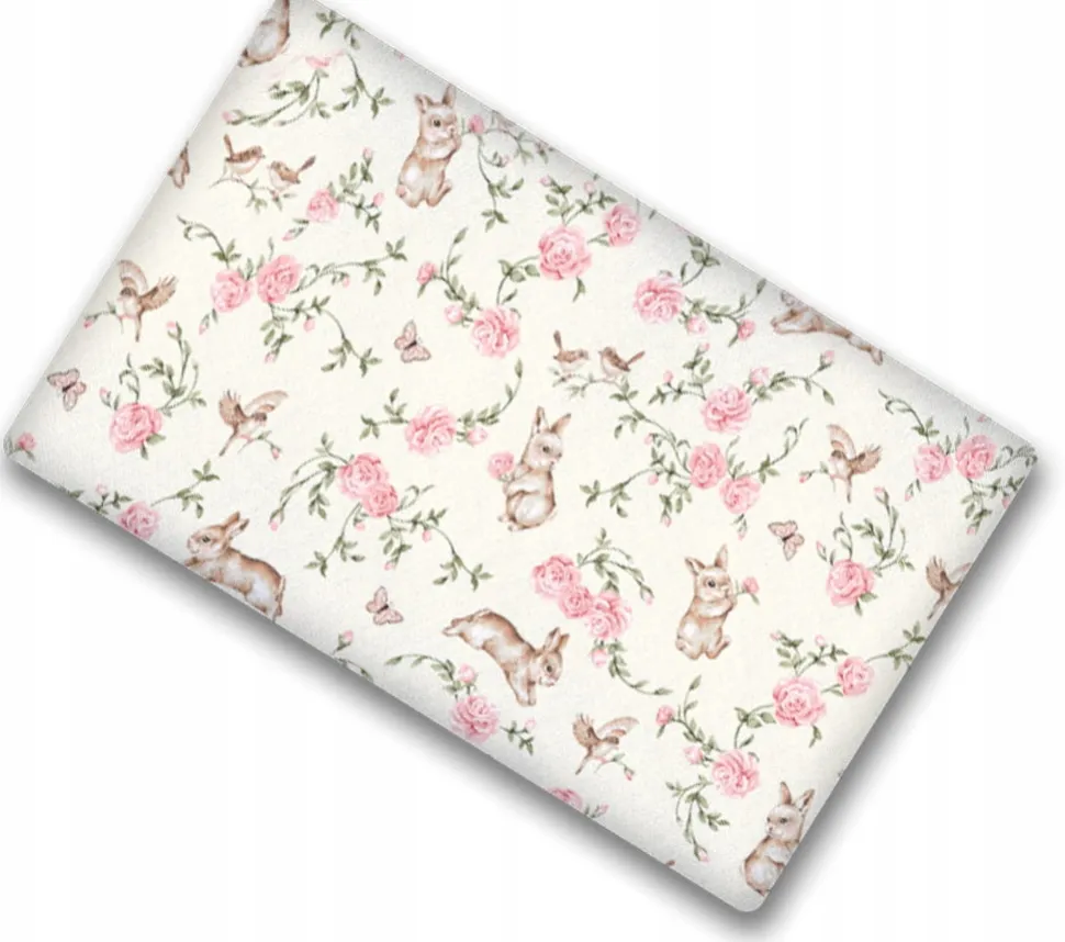 Prześcieradło 120x60 do łóżeczka bawełna materiałowe Babymam