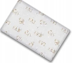 Prześcieradło 120x60 do łóżeczka bawełna materiałowe Babymam