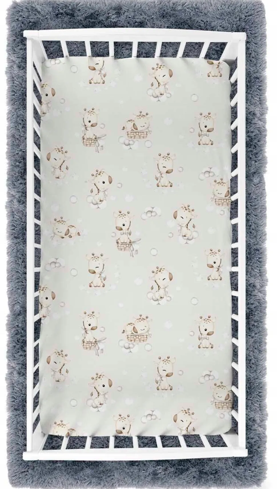 Prześcieradło 120x60 do łóżeczka bawełna materiałowe Babymam