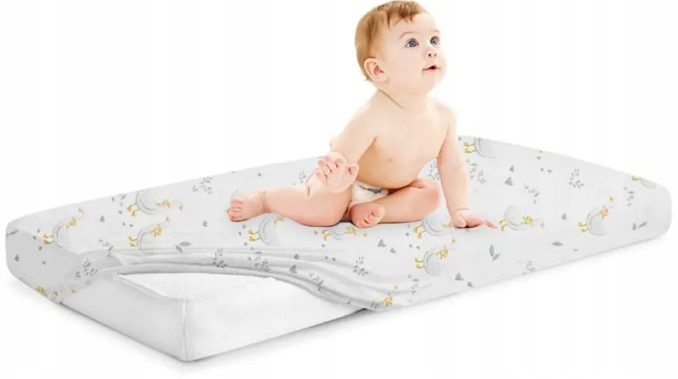 Prześcieradło 120x60 do łóżeczka bawełna materiałowe Babymam