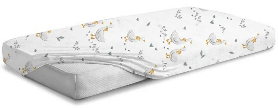 Prześcieradło 120x60 do łóżeczka bawełna materiałowe Babymam