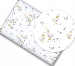 Prześcieradło 120x60 do łóżeczka bawełna materiałowe Babymam