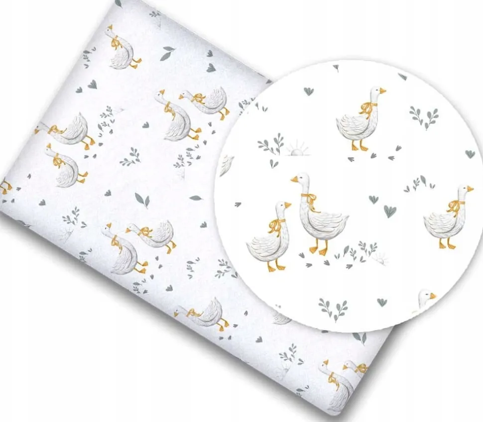 Prześcieradło 120x60 do łóżeczka bawełna materiałowe Babymam